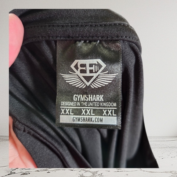 Gymshark Womans Black Short Sleeve Tee Size XXL - Picture 5 of 5